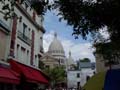 Blick auf Sacré-Coeur vom Place Du Tertre