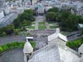Blick auf den Square Wilette von der Kuppel von Sacré-Coeur